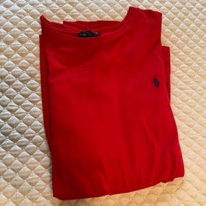 L Men’s Polo Long Sleeve T Shirt